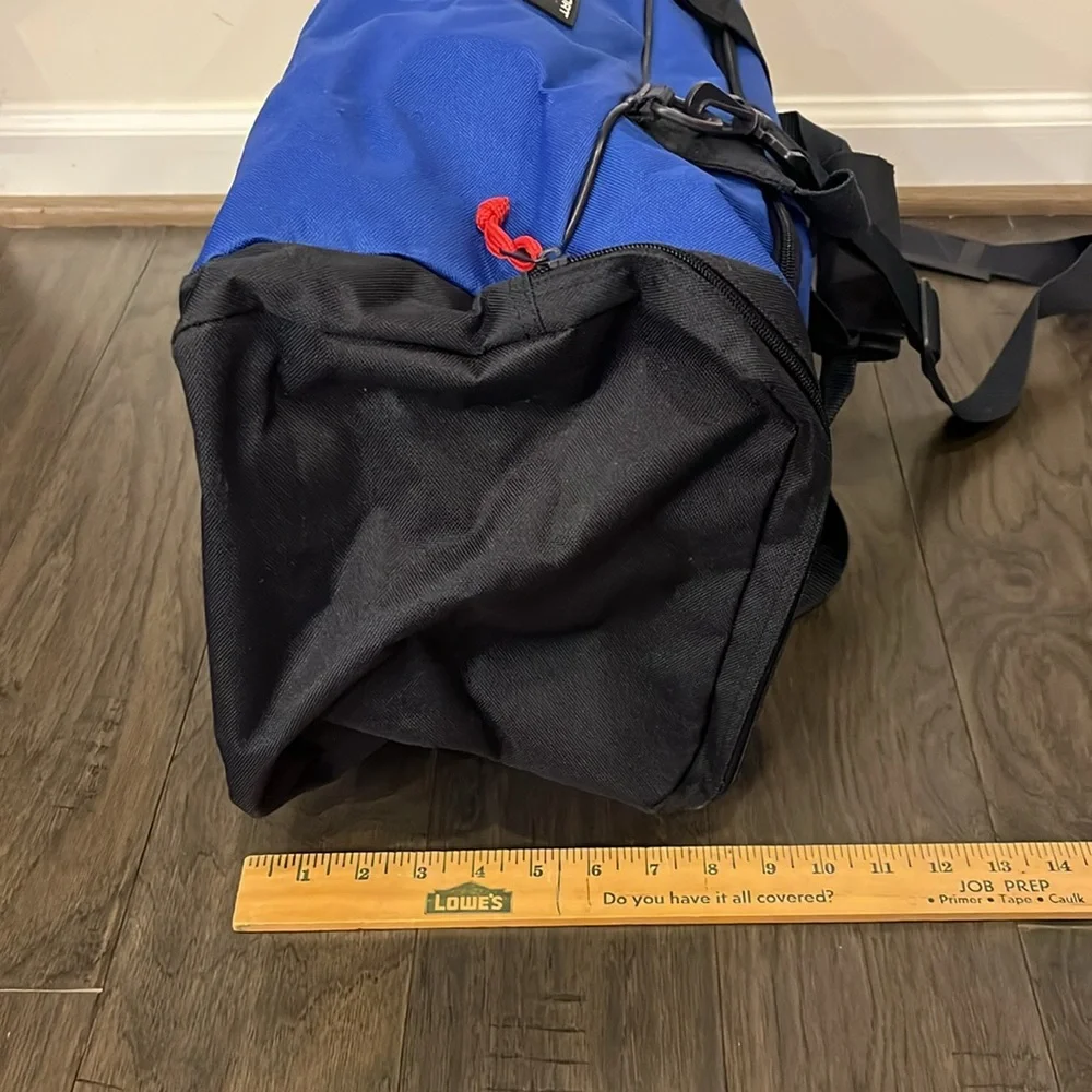 Polo Sport Ralph Lauren Vintage Duffel Duffle Bag Travel Gym blue 90s